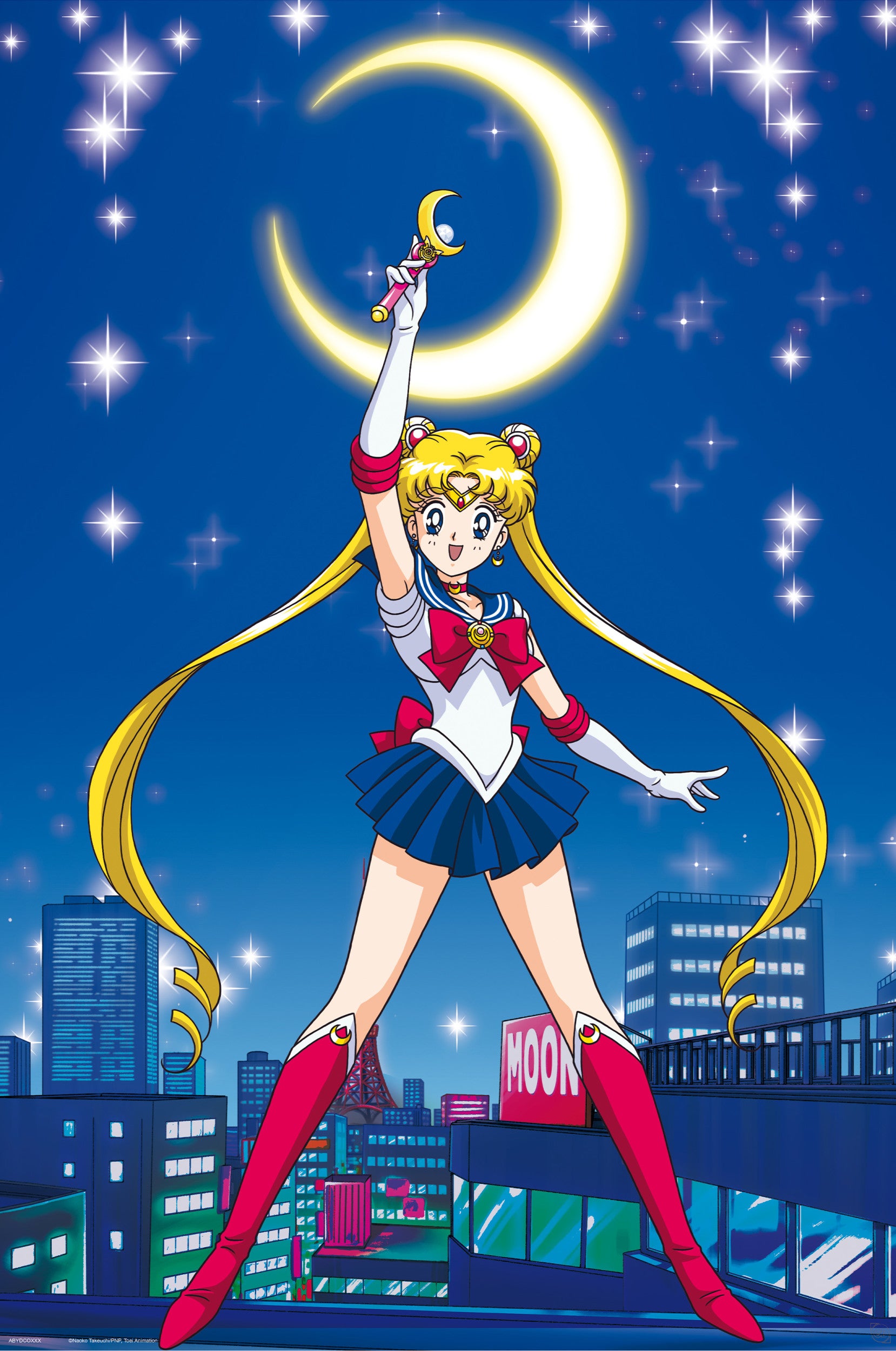 Sailor moon on sale poster