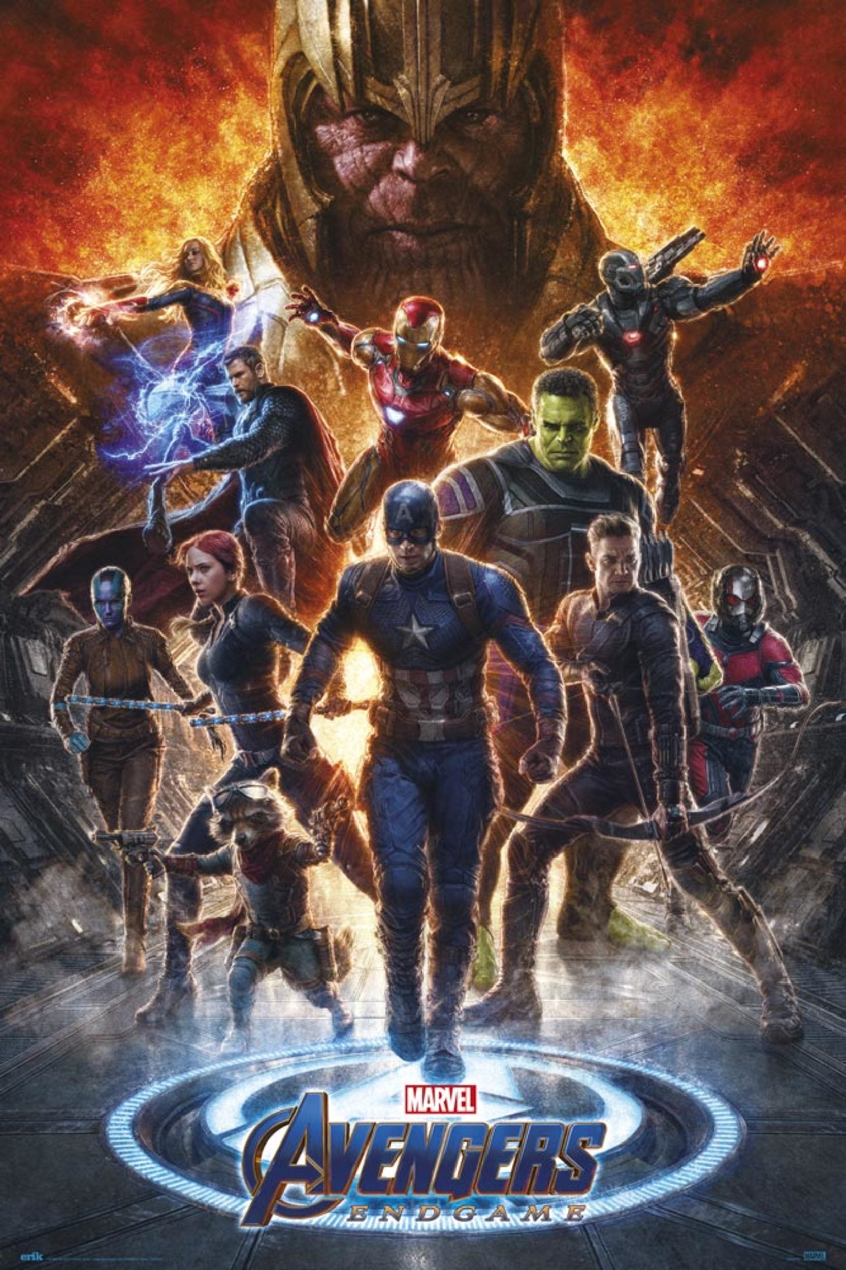 Avengers movie outlet poster