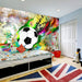 Wall Mural - Urban Gameplay 400x280cm - Non-Woven Murals