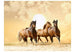 Wall Mural - Running Paarden 350x270cm - Non-Woven Murals