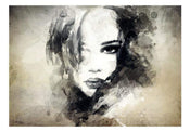 Wall Mural - Mysterious Girl 300x210cm - Non-Woven Murals