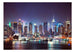 Wall Mural - Night in New York City 100x70cm - Non-Woven Murals