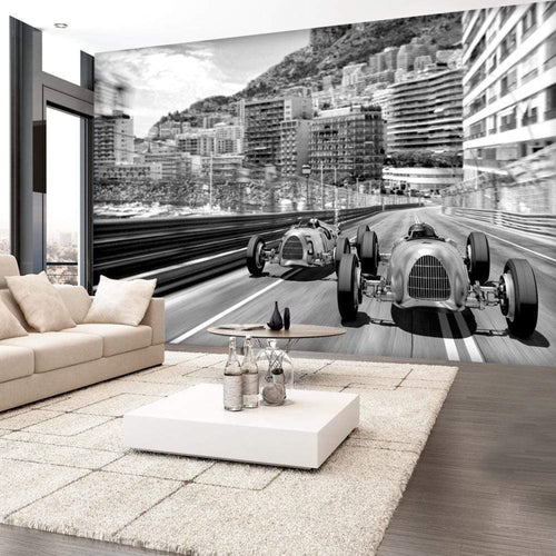 Wall Mural - Monte Carlo Race 400x280cm - Non-Woven Murals