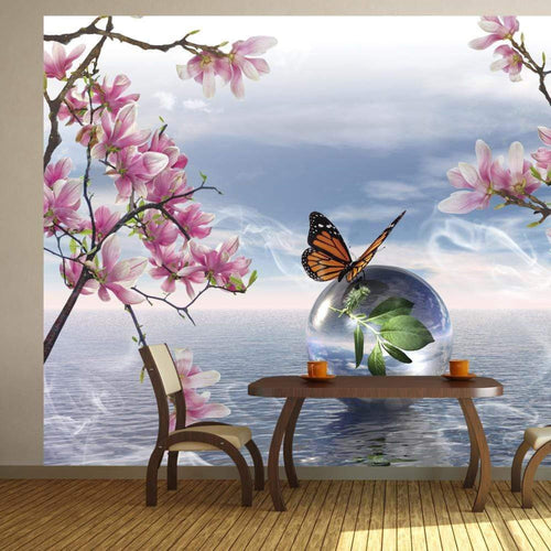 Wall Mural - In a Soap Bubble 100x70cm - Non-Woven Murals