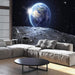 Wall Mural - View of the Blue Planet 400x280cm - Non-Woven Murals