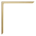 Annecy Plastic Photo Frame 18x24cm Gold Detail Corner | Yourdecoration.co.uk