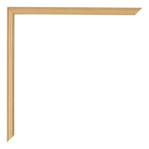 Annecy Plastic Photo Frame 20x20cm Beech Detail Corner | Yourdecoration.co.uk