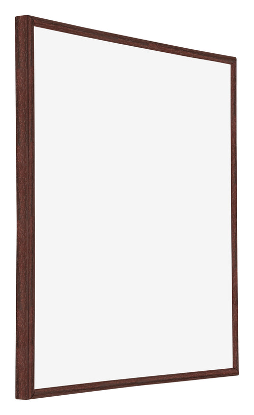 Annecy Plastic Photo Frame 20x20cm Brown Front Oblique | Yourdecoration.co.uk