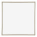 Annecy Plastic Photo Frame 20x20cm Champagne Front | Yourdecoration.co.uk