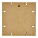 Annecy Plastic Photo Frame 20x20cm Gold Back | Yourdecoration.co.uk