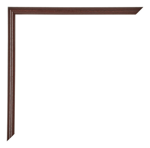 Annecy Plastic Photo Frame 20x60cm Brown Detail Corner | Yourdecoration.co.uk