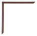 Annecy Plastic Photo Frame 20x60cm Brown Detail Corner | Yourdecoration.co.uk