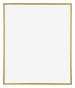 Annecy Plastic Photo Frame 24x30cm Gold Front | Yourdecoration.co.uk