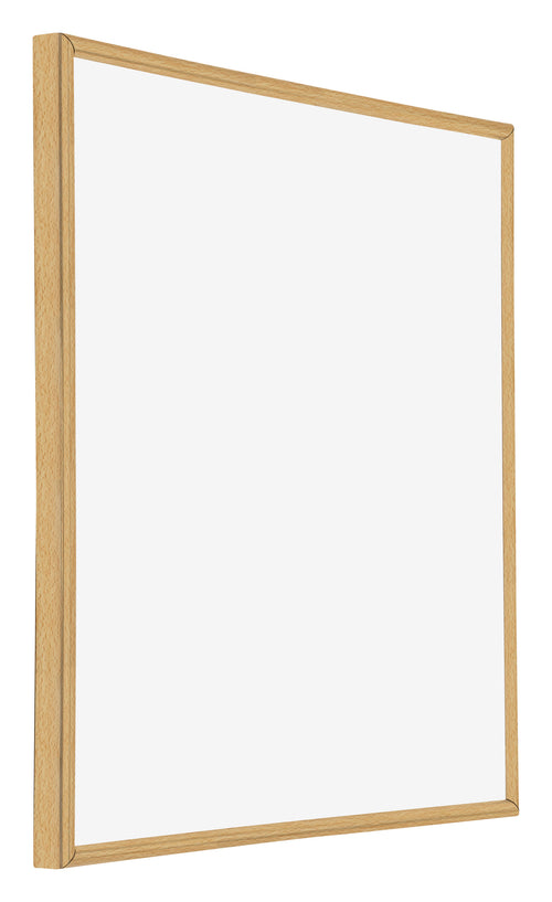 Annecy Plastic Photo Frame 25x25cm Beech Front Oblique | Yourdecoration.co.uk