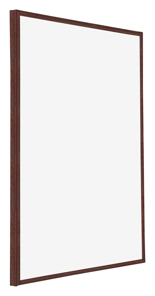 Annecy Plastic Photo Frame 28x35cm Brown Front Oblique | Yourdecoration.co.uk