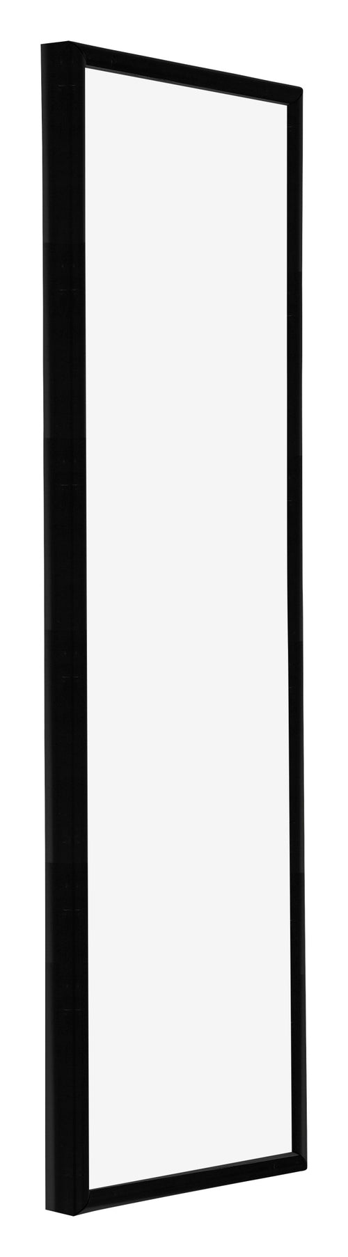 Annecy Plastic Photo Frame 33x98cm Black High Gloss Front Oblique | Yourdecoration.co.uk