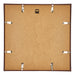 Annecy Plastic Photo Frame 35x35cm Brown Back | Yourdecoration.co.uk