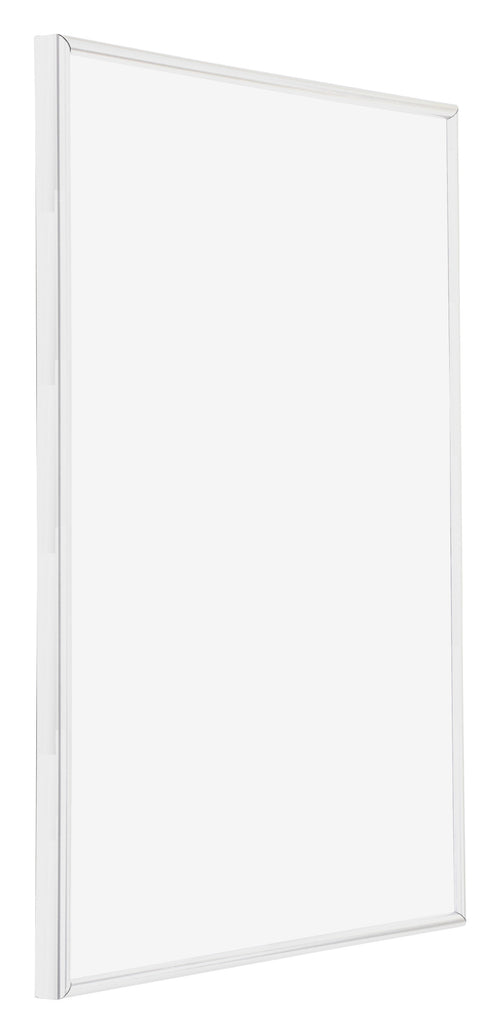 Annecy Plastic Photo Frame 36x48cm White High Gloss Front Oblique | Yourdecoration.co.uk