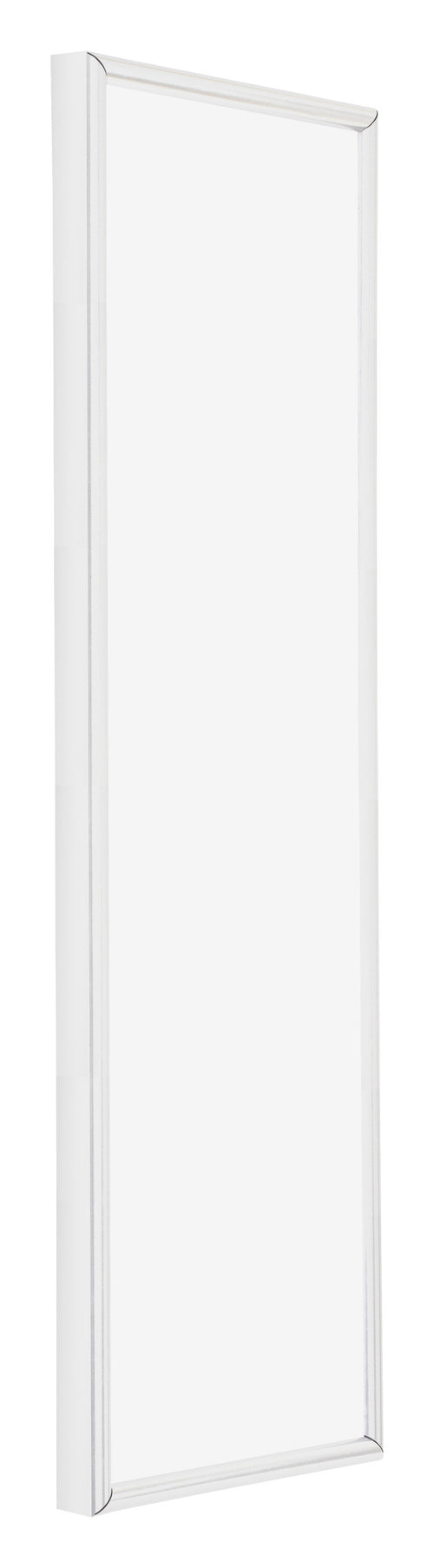 Annecy Plastic Photo Frame 37 5x98cm White High Gloss Front Oblique | Yourdecoration.co.uk