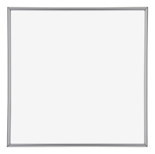 Annecy Plastic Photo Frame 40x40cm Silver Front | Yourdecoration.co.uk