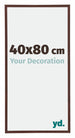 Annecy Plastic Photo Frame 40x80cm Brown Front Size | Yourdecoration.co.uk