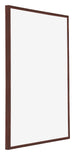 Annecy Plastic Photo Frame 45x60cm Brown Front Oblique | Yourdecoration.co.uk