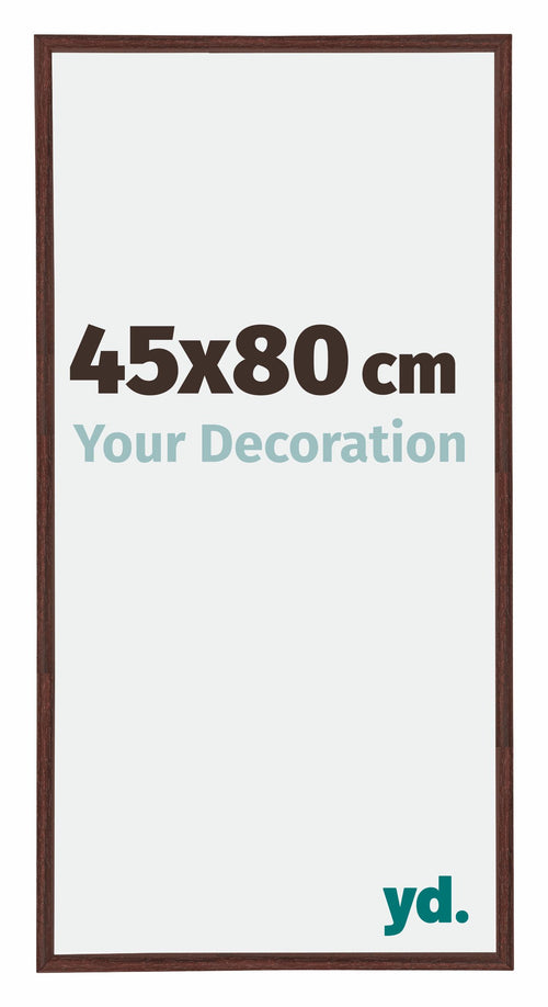 Annecy Plastic Photo Frame 45x80cm Brown Front Size | Yourdecoration.co.uk