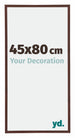 Annecy Plastic Photo Frame 45x80cm Brown Front Size | Yourdecoration.co.uk