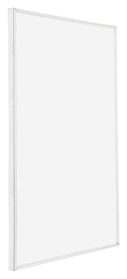 Annecy Plastic Photo Frame 48x67cm White High Gloss Front Oblique | Yourdecoration.co.uk