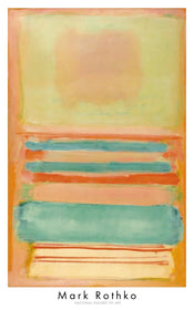 Art Print Mark Rothko No 7 No 11 1949 63 5x101 5cm MKR 858 PGM | Yourdecoration.co.uk