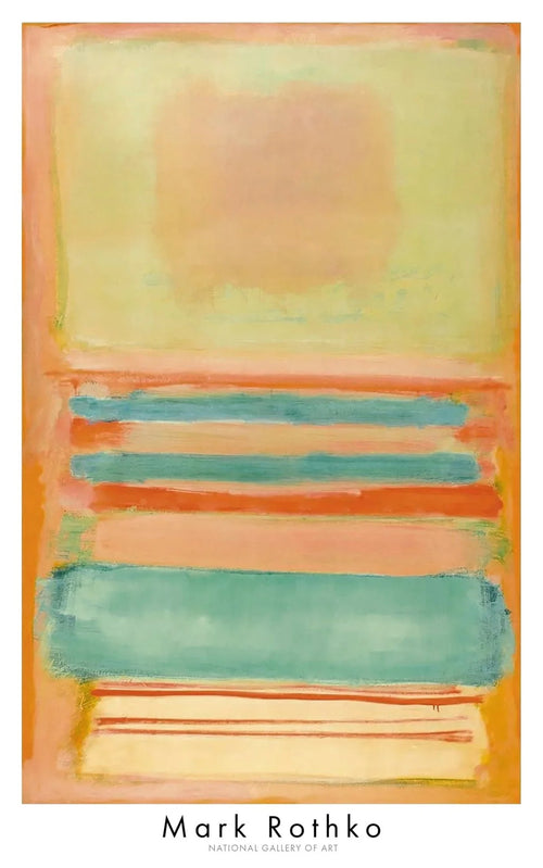 Art Print Mark Rothko No 7 No 11 1949 63 5x101 5cm MKR 858 PGM | Yourdecoration.co.uk