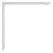 Aurora Aluminium Photo Frame 45x60cm Silver Mat Detail Corner | Yourdecoration.co.uk