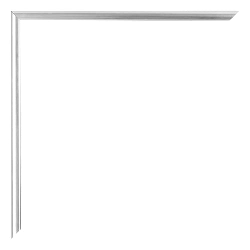 Austin Aluminium Photo Frame 20x40cm Silver High Gloss Detail Corner | Yourdecoration.co.uk