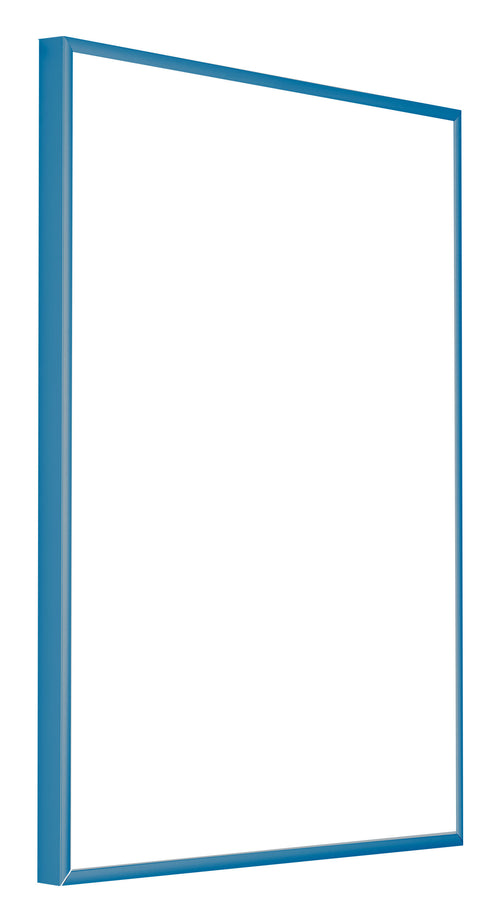 Austin Aluminium Photo Frame 56x71cm Steel Blue Front Oblique | Yourdecoration.co.uk