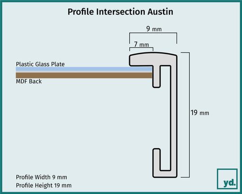 Austin Detail Intersection Sketch | Yourdecoration.co.uk