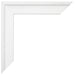 Birmingham Wooden Photo Frame 20x20cm White Detail Corner | Yourdecoration.co.uk