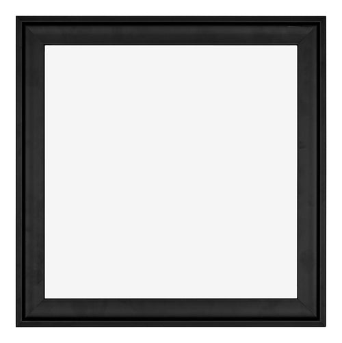 Birmingham Wooden Photo Frame 25x25cm Black Front | Yourdecoration.co.uk