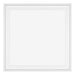 Birmingham Wooden Photo Frame 25x25cm White Front | Yourdecoration.co.uk