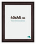 Birmingham Wooden Photo Frame 40x45cm Brown Front Size | Yourdecoration.co.uk