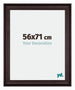 Birmingham Wooden Photo Frame 56x71cm Brown Front Size | Yourdecoration.co.uk