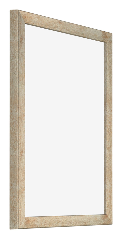 Catania MDF Photo Frame 18x24cm Gold Front Oblique | Yourdecoration.co.uk