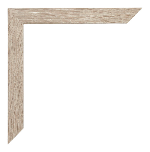 Catania MDF Photo Frame 18x24cm Oak Detail Corner | Yourdecoration.co.uk