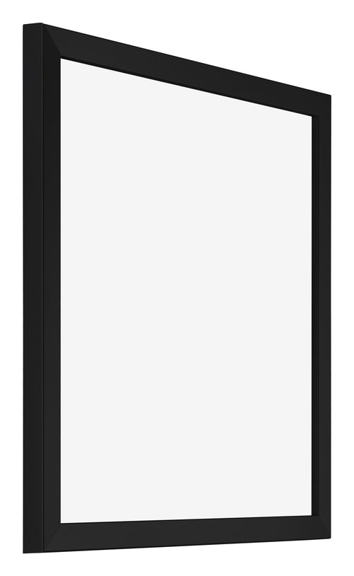 Catania MDF Photo Frame 20x20cm Black Front Oblique | Yourdecoration.co.uk