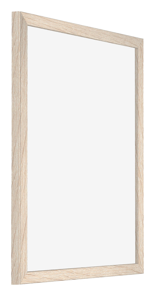 Catania MDF Photo Frame 20x25cm Oak Front Oblique | Yourdecoration.co.uk