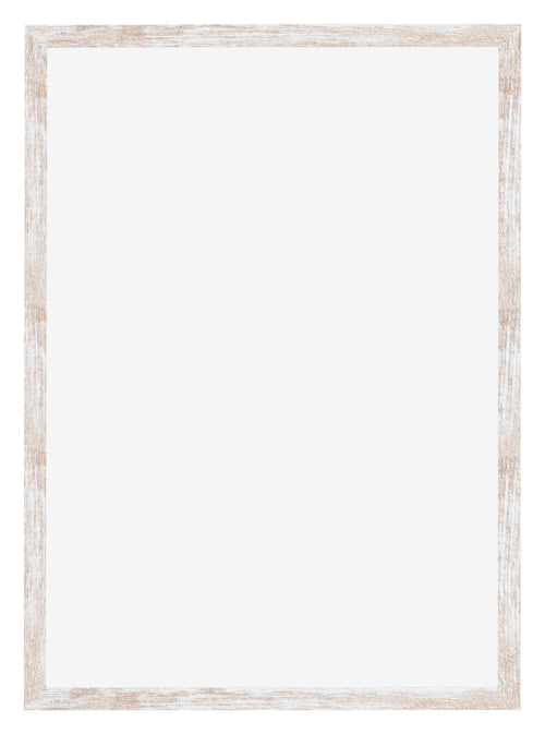 Catania MDF Photo Frame 20x28cm White Wash Front | Yourdecoration.co.uk