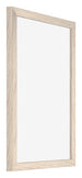 Catania MDF Photo Frame 20x30cm Oak Front Oblique | Yourdecoration.co.uk