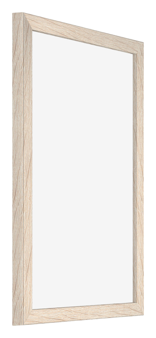 Catania MDF Photo Frame 20x30cm Oak Front Oblique | Yourdecoration.co.uk