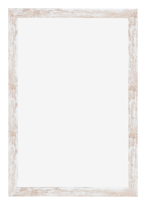 Catania MDF Photo Frame 20x30cm White Wash Front | Yourdecoration.co.uk