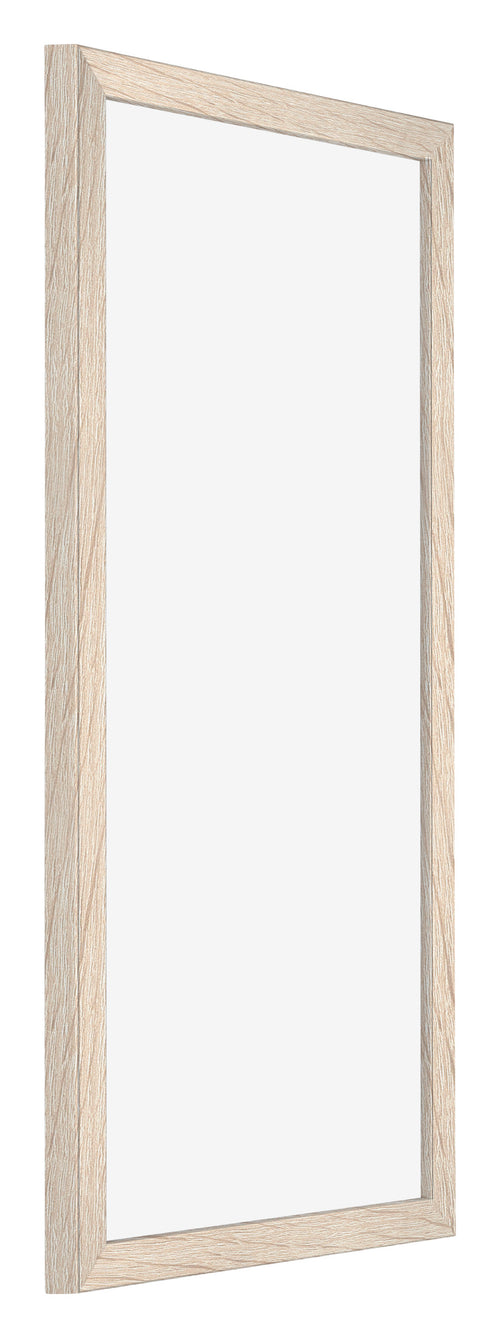 Catania MDF Photo Frame 20x40cm Oak Front Oblique | Yourdecoration.co.uk