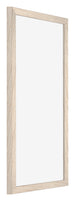 Catania MDF Photo Frame 20x40cm Oak Front Oblique | Yourdecoration.co.uk